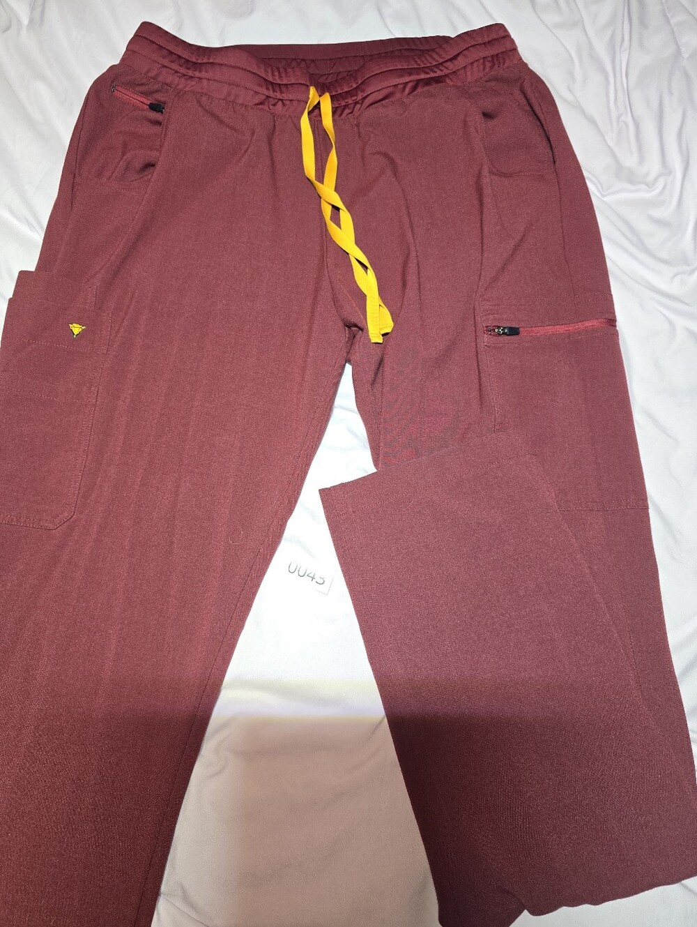 Poppy Scrubs "The Pfeiffer" Slim-Fit Pants - Size Large Tall